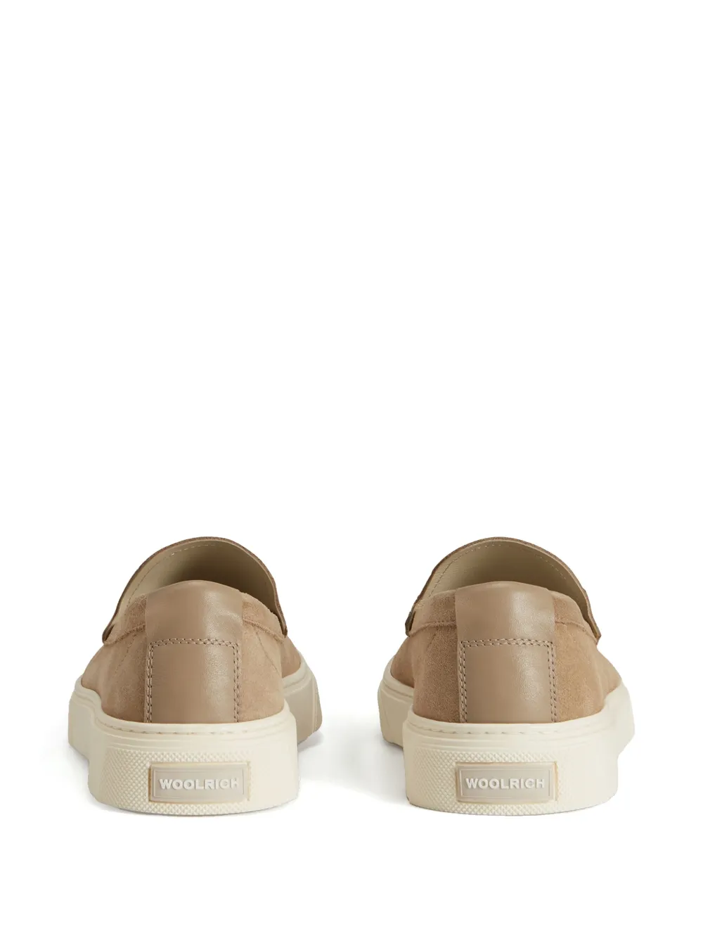 Woolrich slip-on suede loafers Neutrals