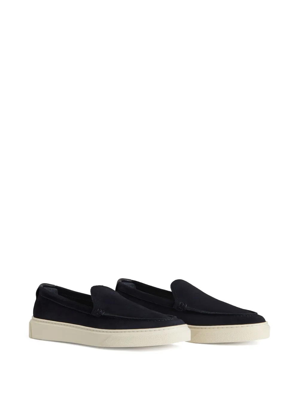 Woolrich slip-on suede loafers - Blauw