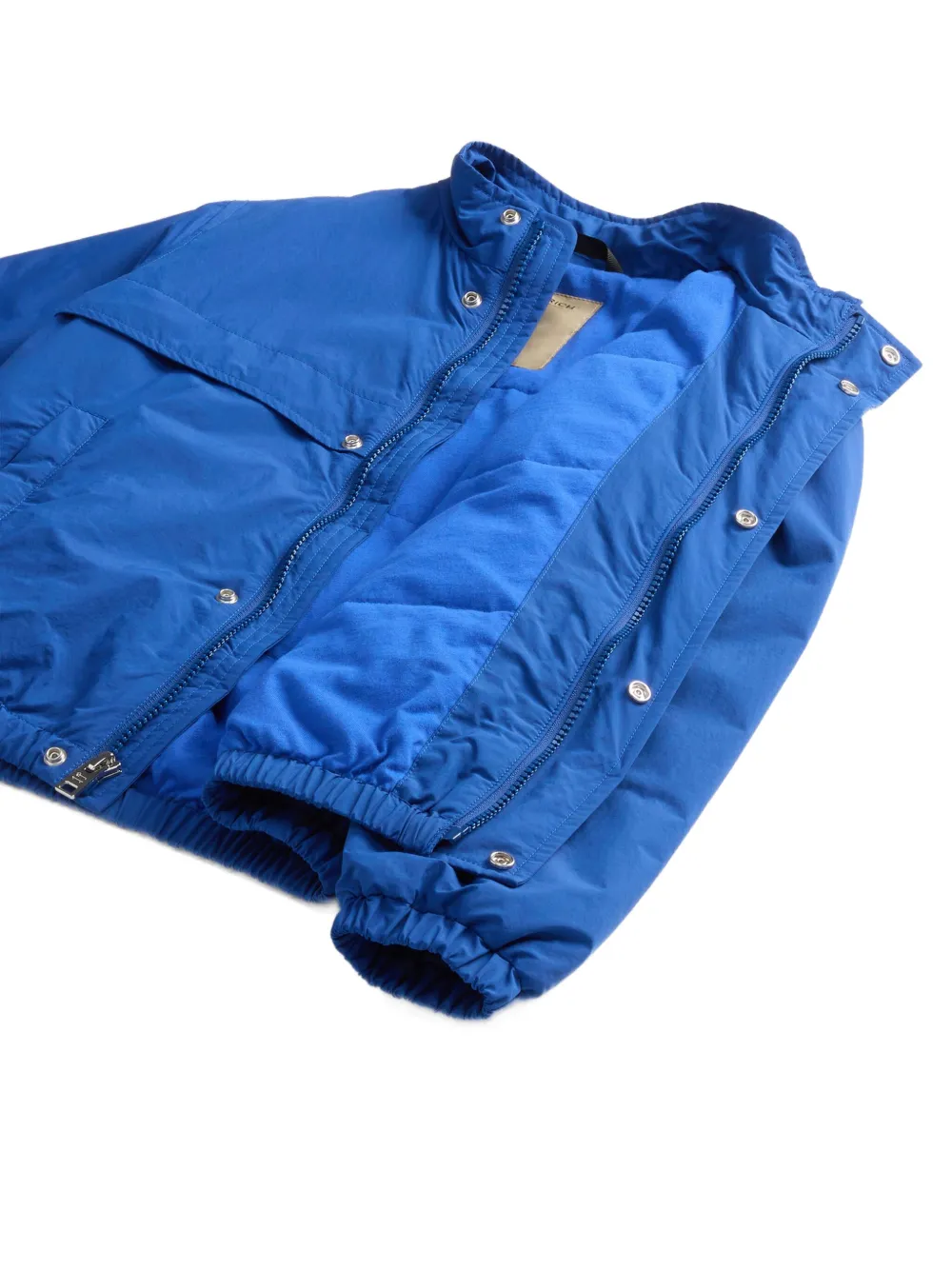 Woolrich Taslan gewatteerd jack Blauw