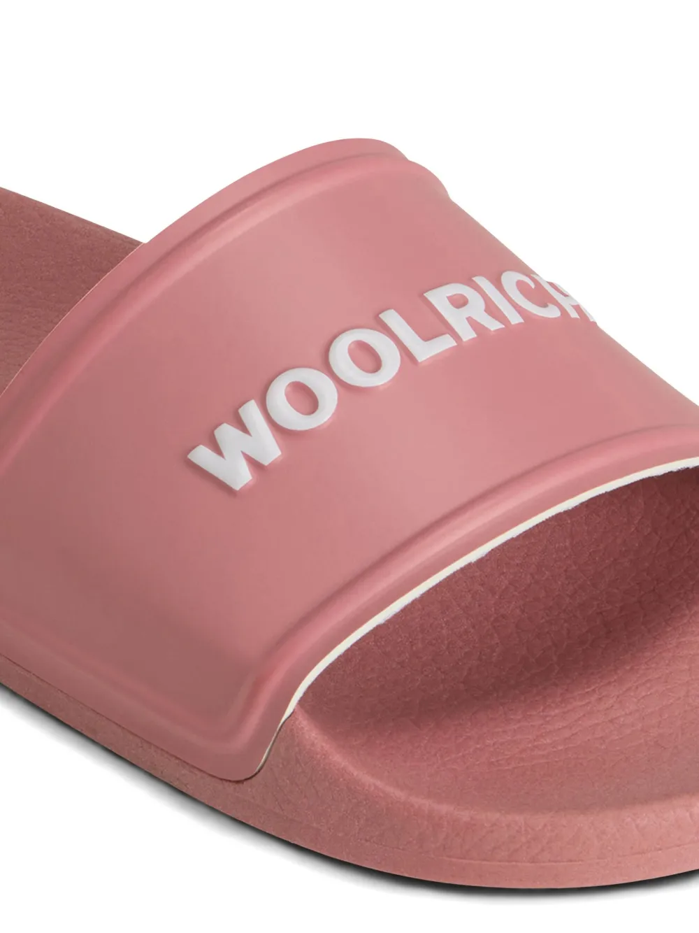 Woolrich Slippers met logo-reliëf Roze