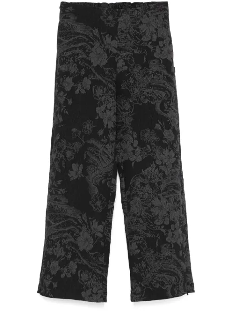 Nike mid-rise jacquard track pants