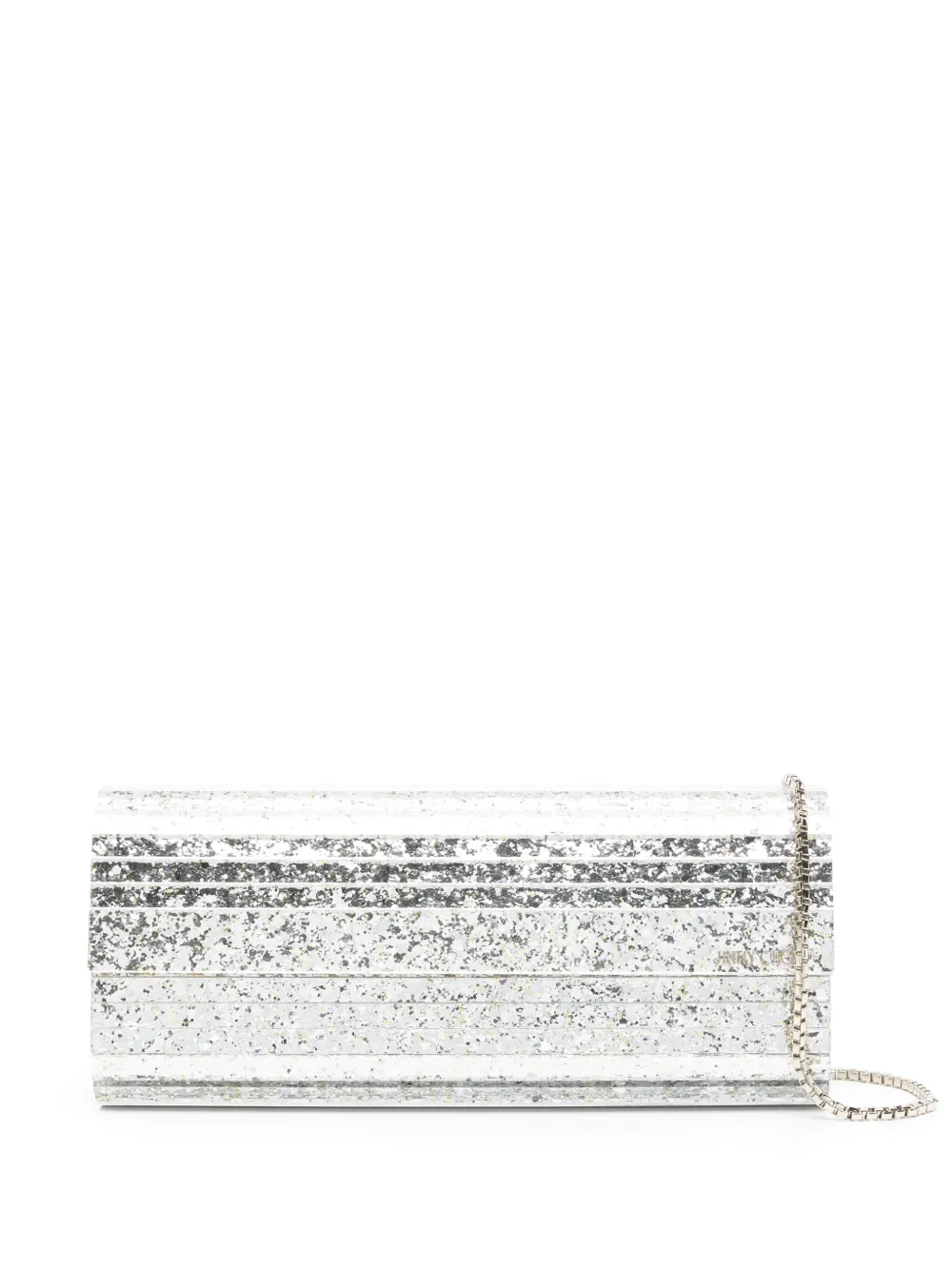 Jimmy Choo Sweetie clutch bag - Argento
