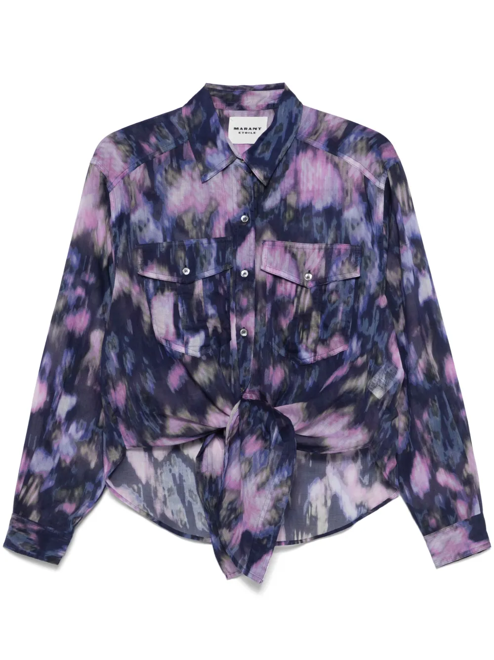 MARANT ÉTOILE camisa Nath | morado | Image 1
