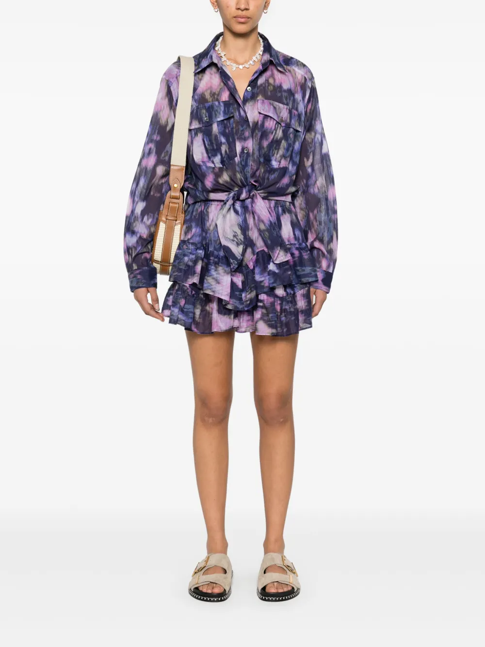 MARANT ÉTOILE Nath blouse - Paars