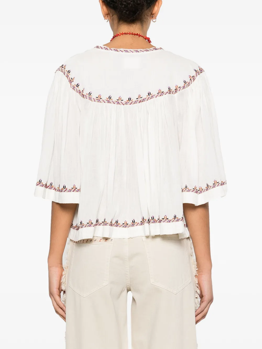 Isabel Marant Étoile Felicity Blouse In White