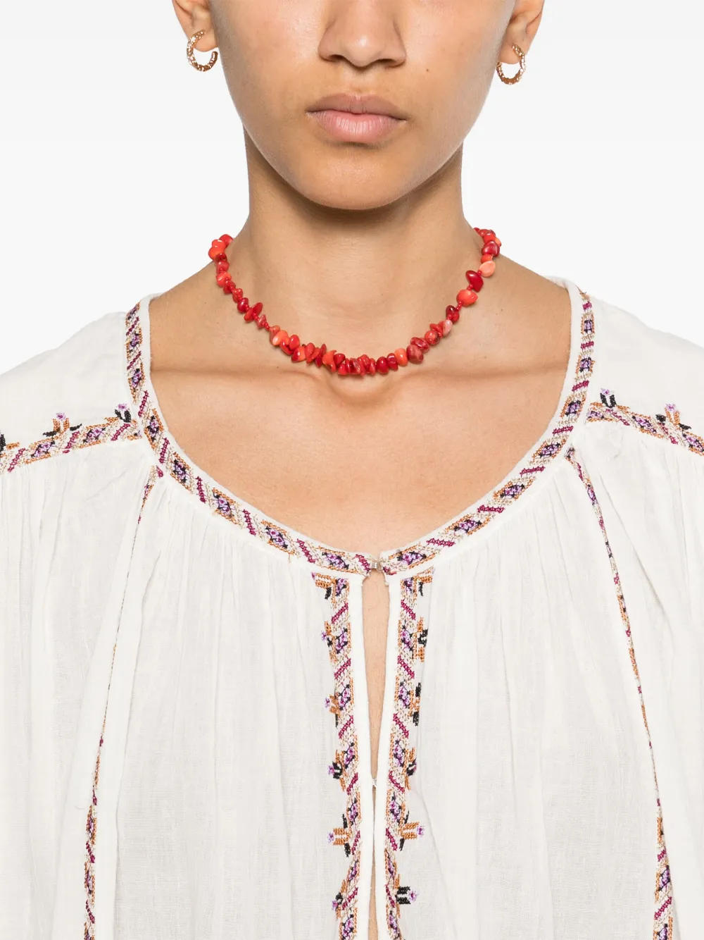 Isabel Marant Étoile Felicity Blouse In White