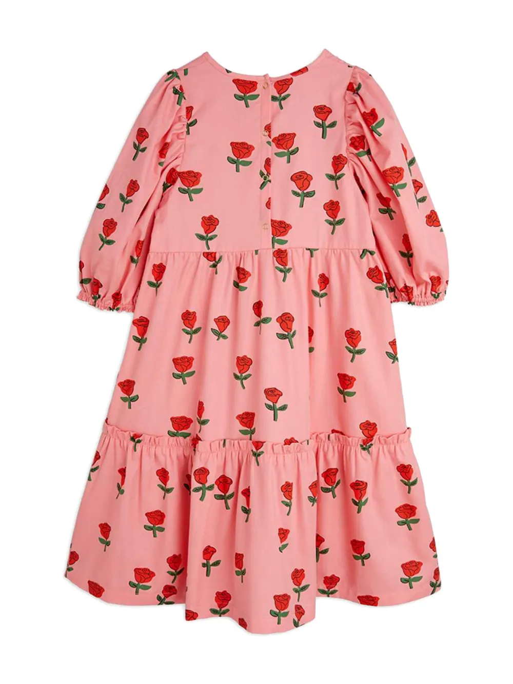 Mini Rodini rose-print dress - PINK