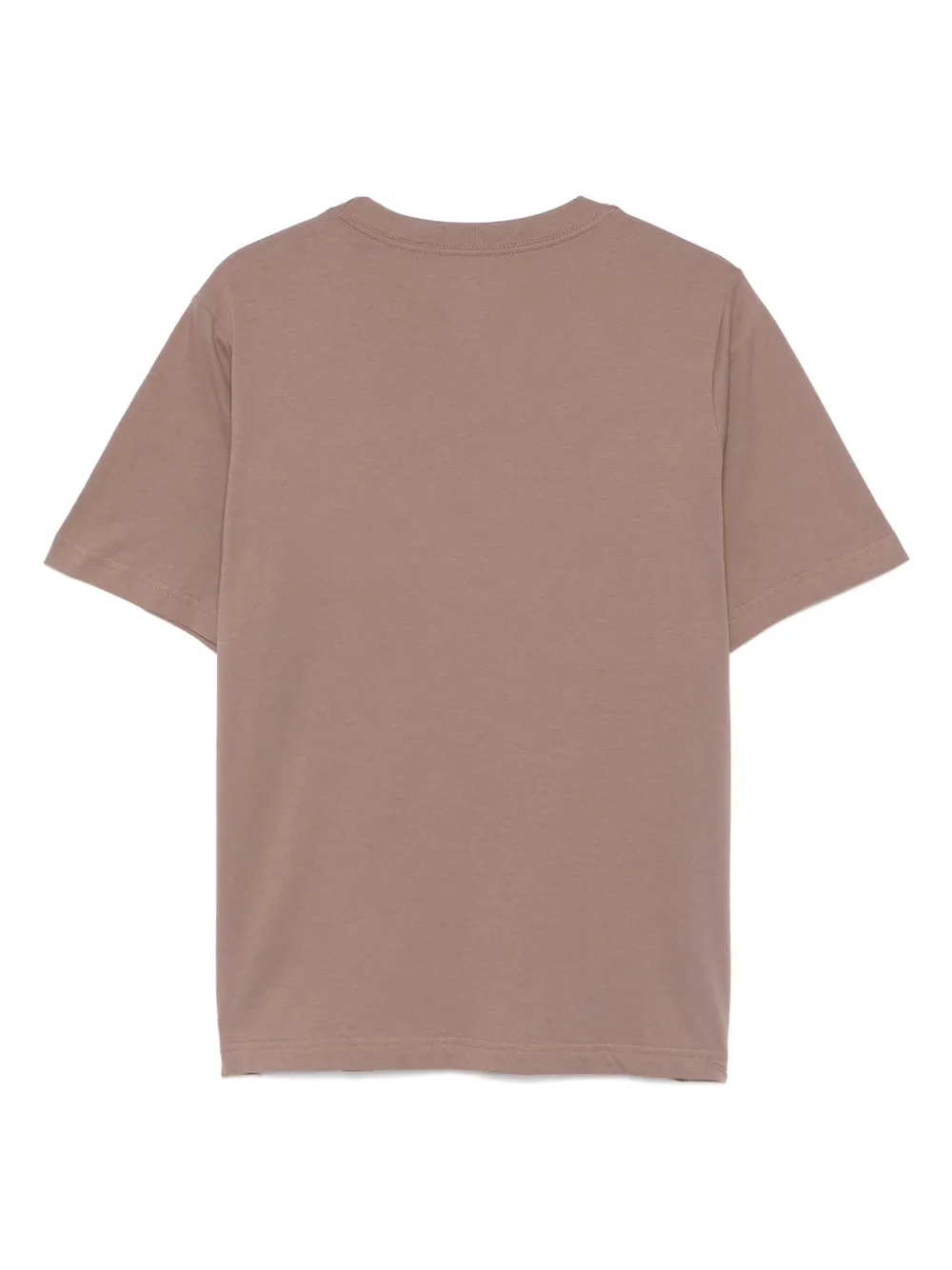 Nike T-shirt met Swoosh-logo Bruin