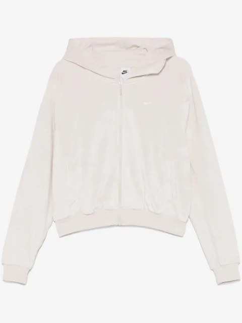Nike velour full-zip hoodie
