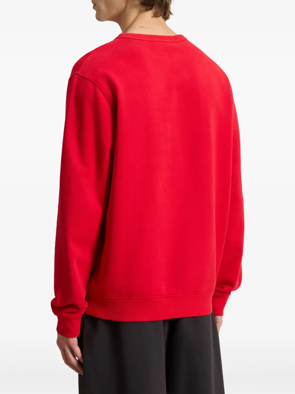 Woolrich Sweater met geborduurd logo Rood