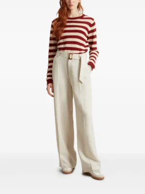 パンツ WOOLRICH Woman Pants Beige CFWWTR0223FRUT4040 8867 Women's Garment-Dyed Linen-Blend Pants beige | Woolrich US