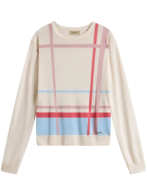 Woolrich sheer crew-neck sweater