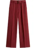 Woolrich linen trousers - Red