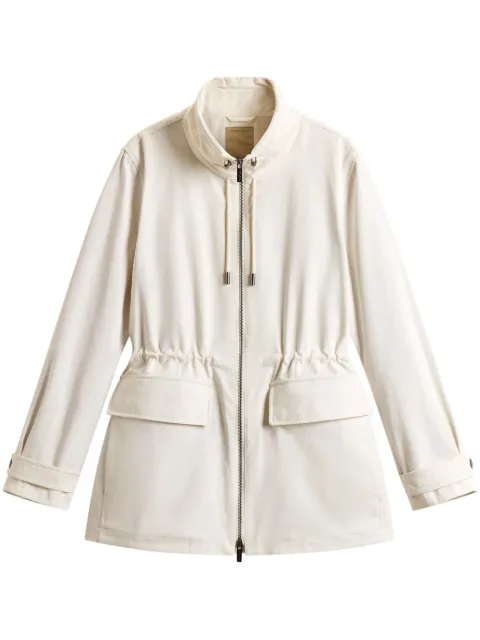 Woolrich chamarra con cintura ajustada