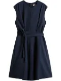 Woolrich belted mini dress - Blue