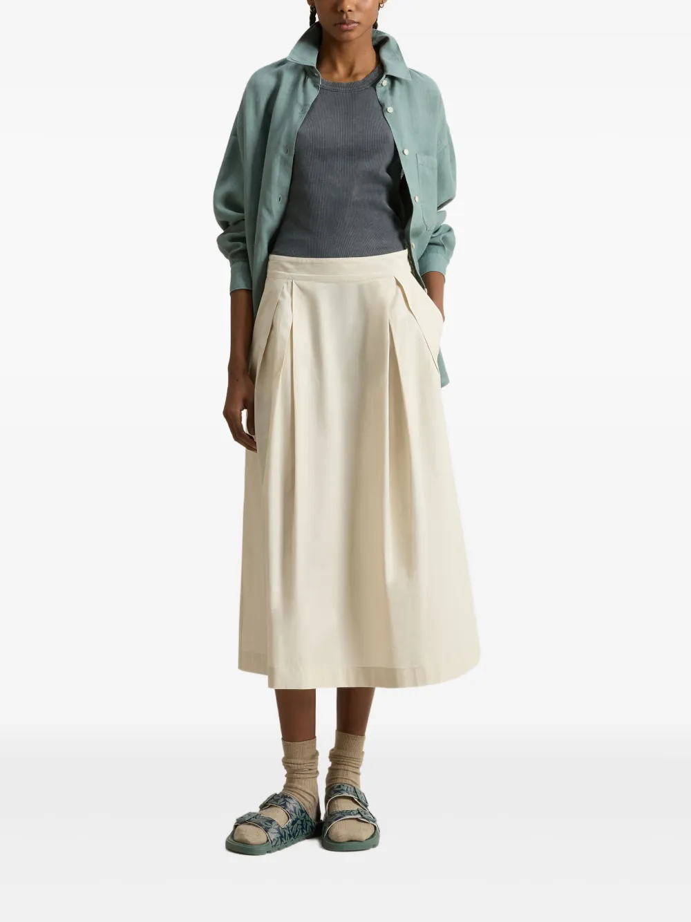 Woolrich Easy Full skirt - Beige