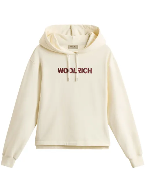 Hoodie à logo brodé - Woolrich - Modalova