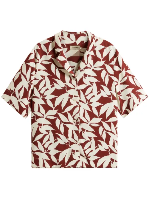 Chemise imprimée à détail noué - Woolrich - Modalova