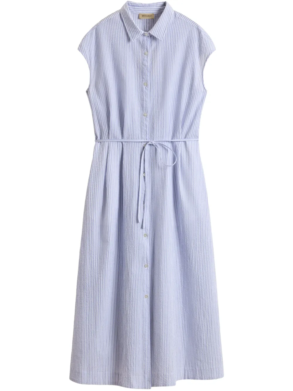 Woolrich pinstriped shirt dress | Blue | Image 1