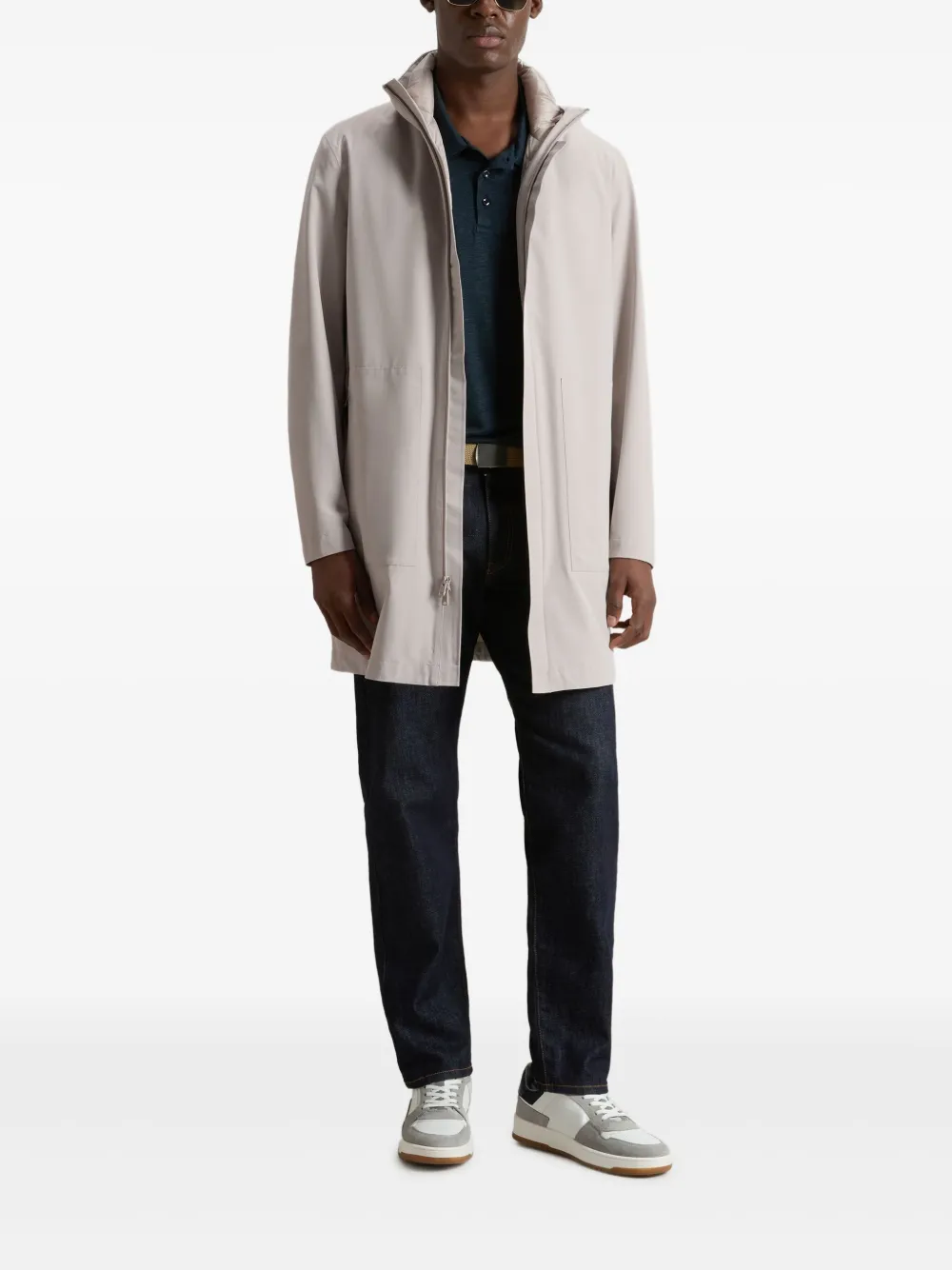 Woolrich high-collar zip-front parka | Trench Coats  | Image 2