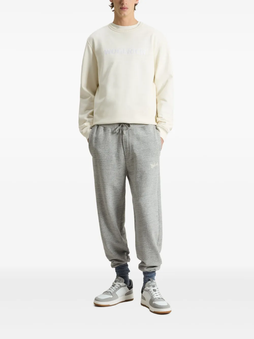 Woolrich Mouline sweatpants - Grijs