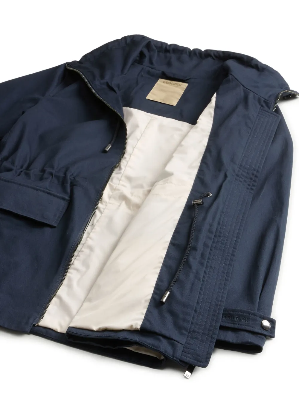 Woolrich cinched-waist Jacket | Blue | FARFETCH GE