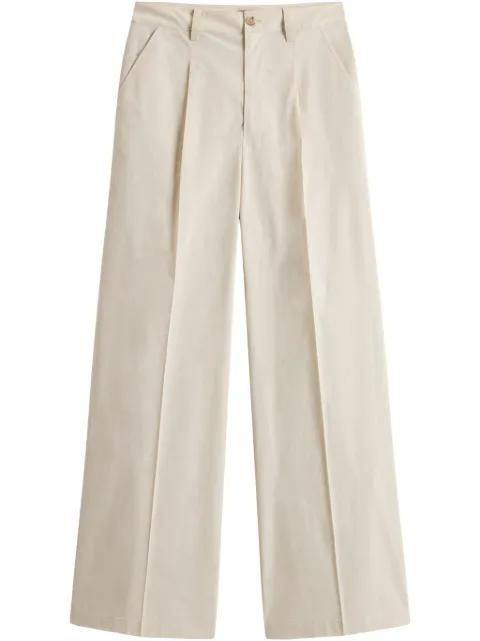 Woolrich pressed-crease trousers