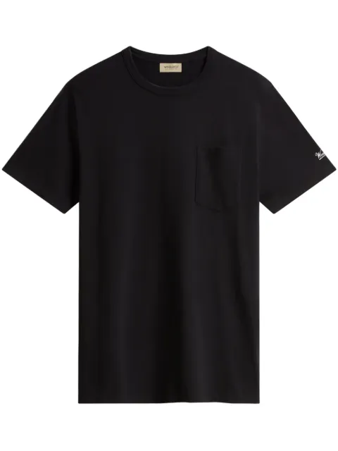 Woolrich logo-embroidered T-shirt 