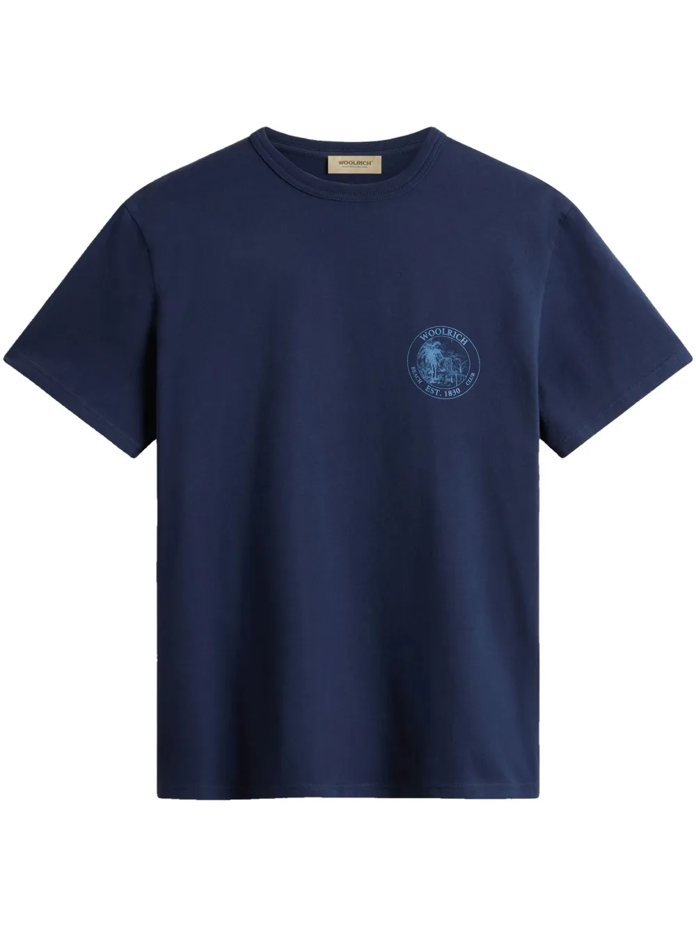 Woolrich playera con estampado gráfico | azul | Image 1