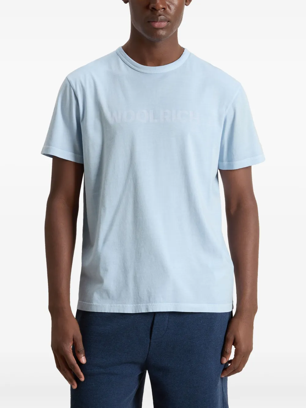 Woolrich T-shirt van geverfd effect Blauw
