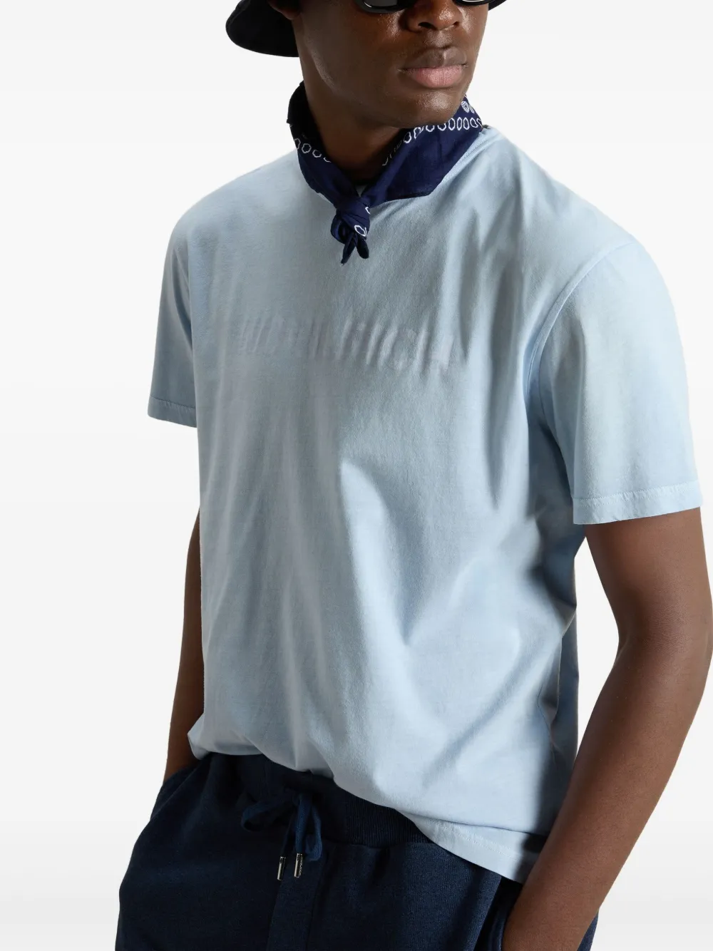 Woolrich T-shirt van geverfd effect Blauw