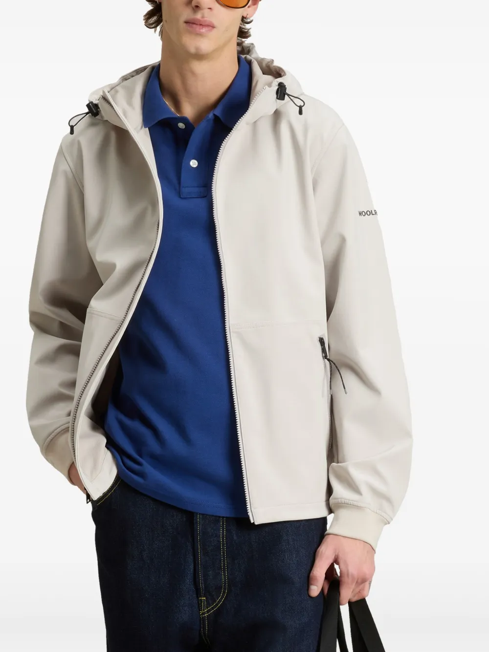 Woolrich Jack met capuchon Beige