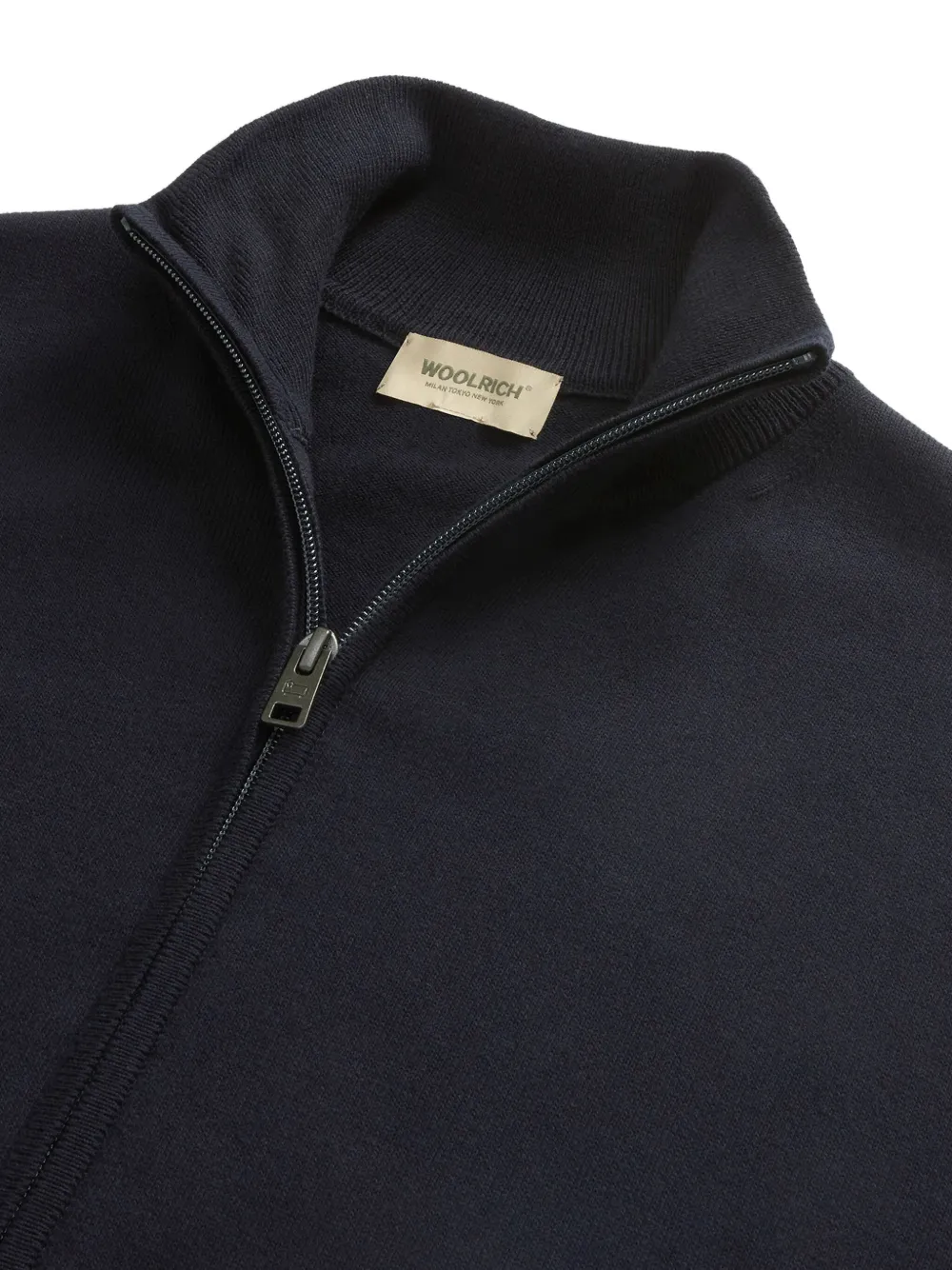 Woolrich Katoenen vest Blauw