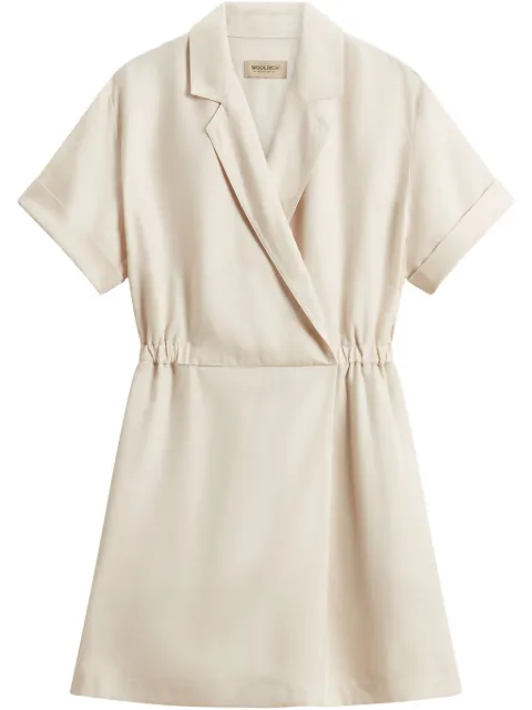 Woolrich V-neck mini dress