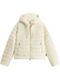 Woolrich quilted hooded jacket - White