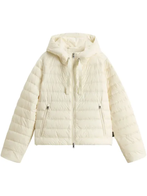 Woolrich chamarra capitonada con capucha