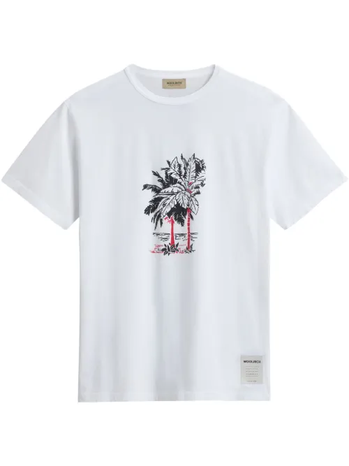 Woolrich t-shirt Offshore - Blanc - Woolrich - Modalova