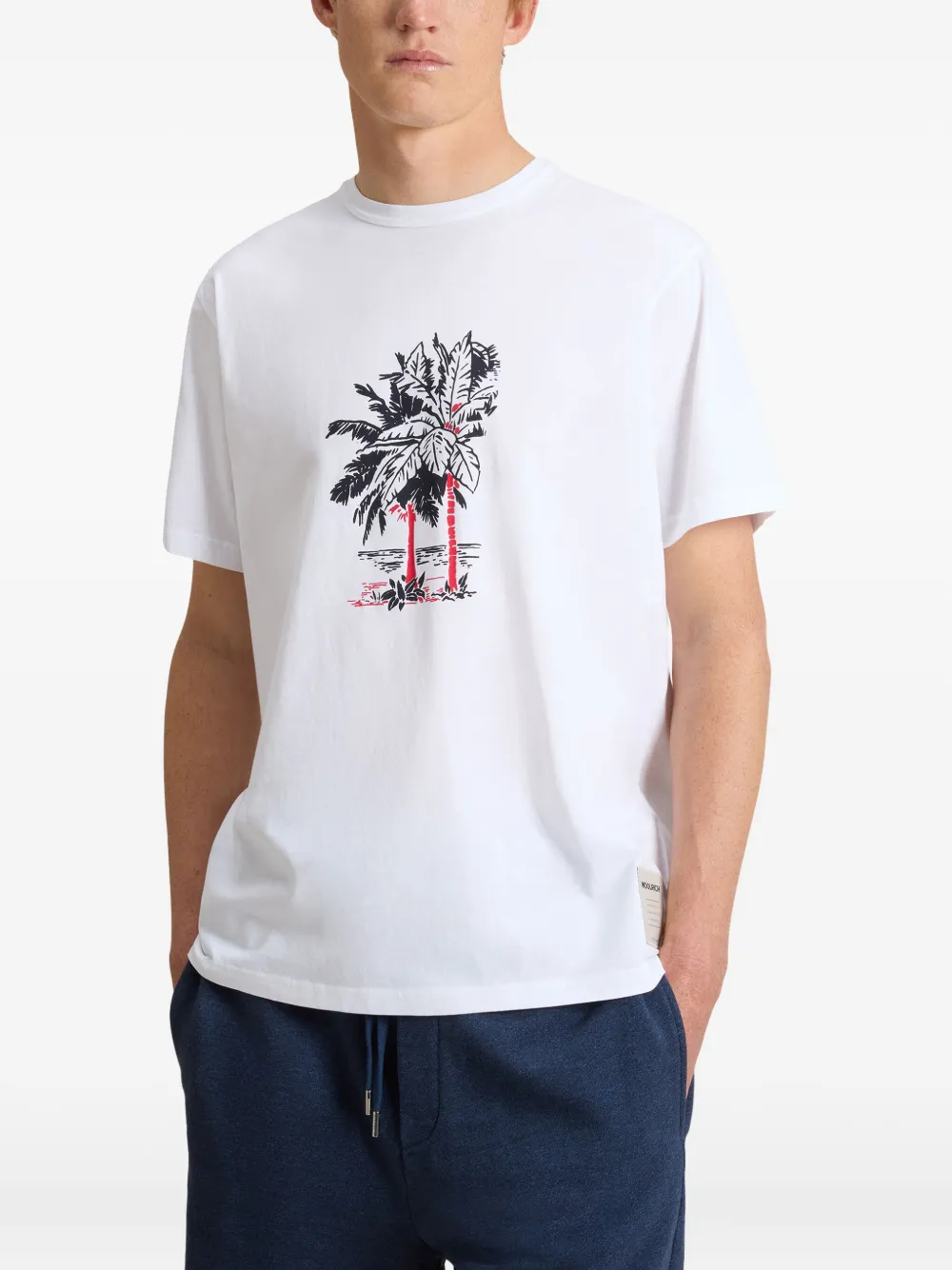 Woolrich Offshore T-shirt Wit