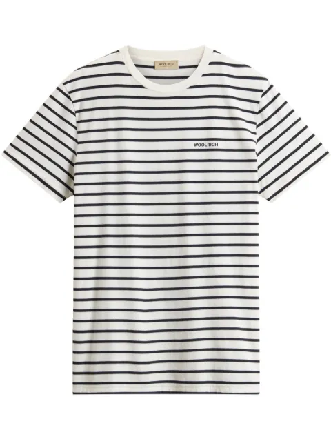 Woolrich playera con motivo de rayas