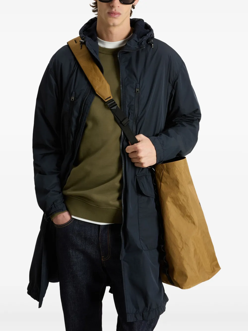 Woolrich Urban gewatteerde jas Blauw