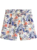 Woolrich graphic-print shorts - White