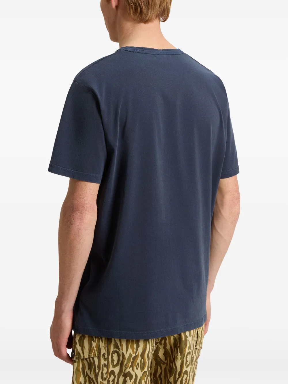Woolrich T-shirt met logoprint Blauw