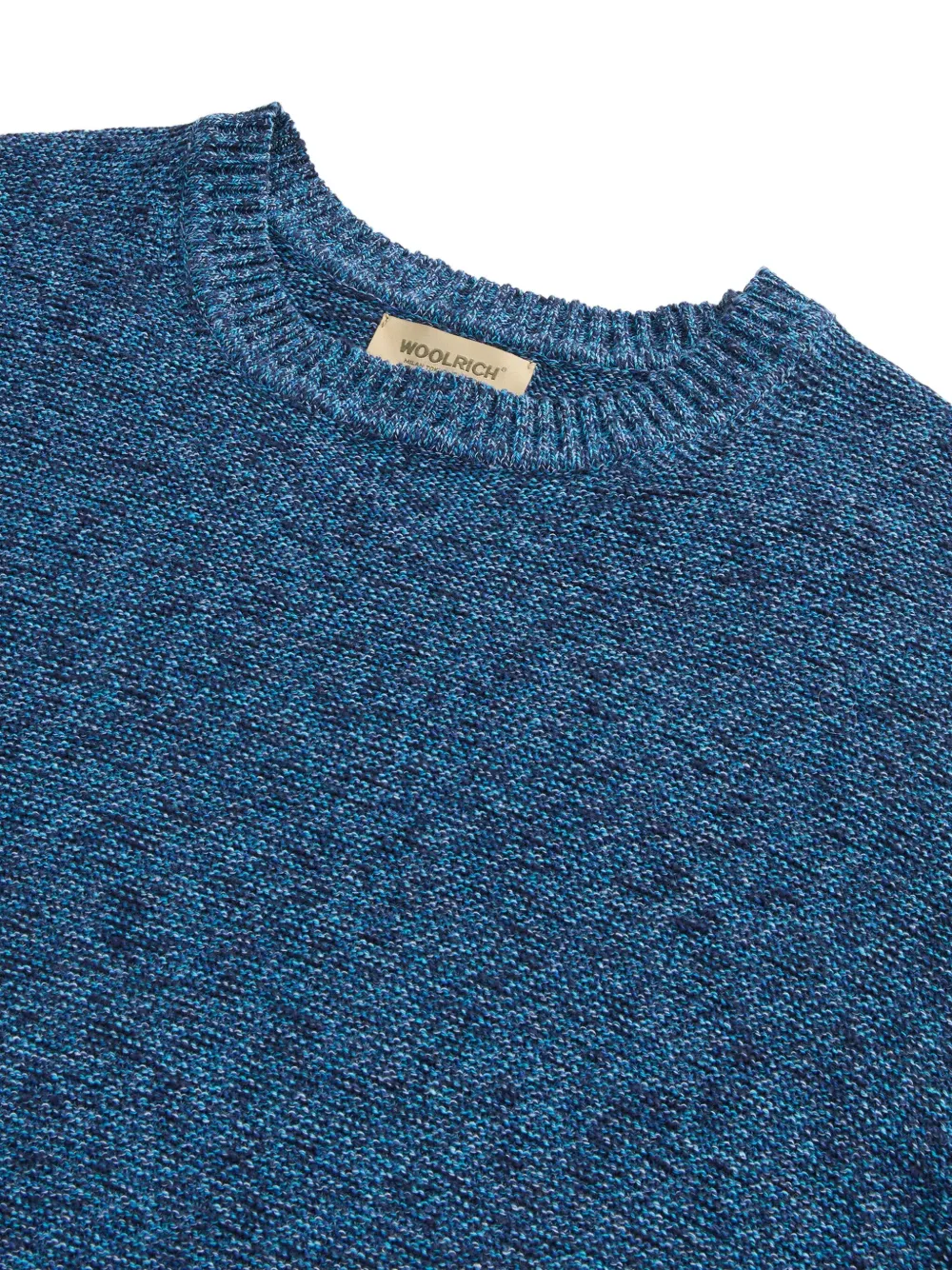 Woolrich Marled trui Blauw