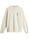 Woolrich graphic-print sweatshirt - 8887 WHITE