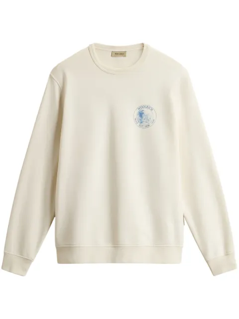 Woolrich Sweatshirt mit grafischem Print