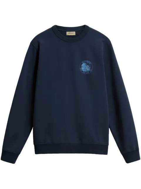 Woolrich sudadera con estampado gráfico