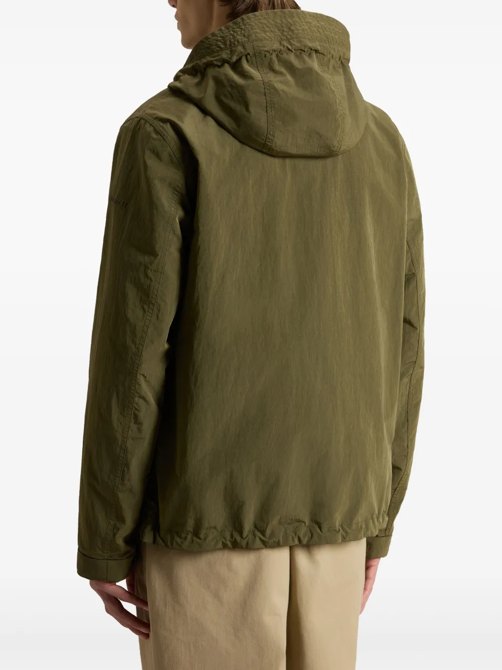 Woolrich Jack met capuchon Groen