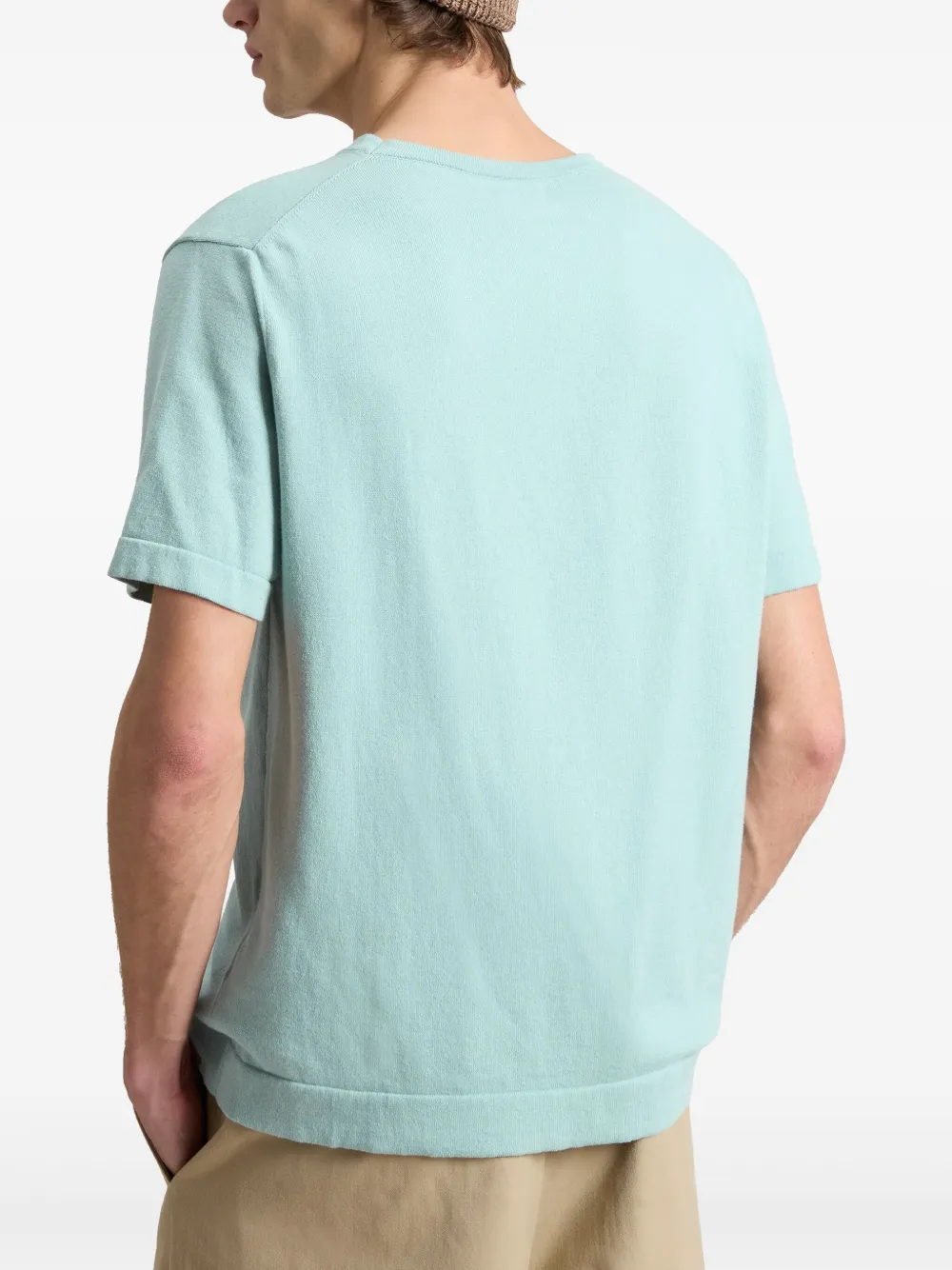 Woolrich T-shirt met ronde hals Groen
