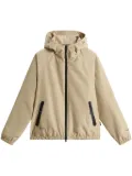 Woolrich zip-up hooded jacket - Neutrals