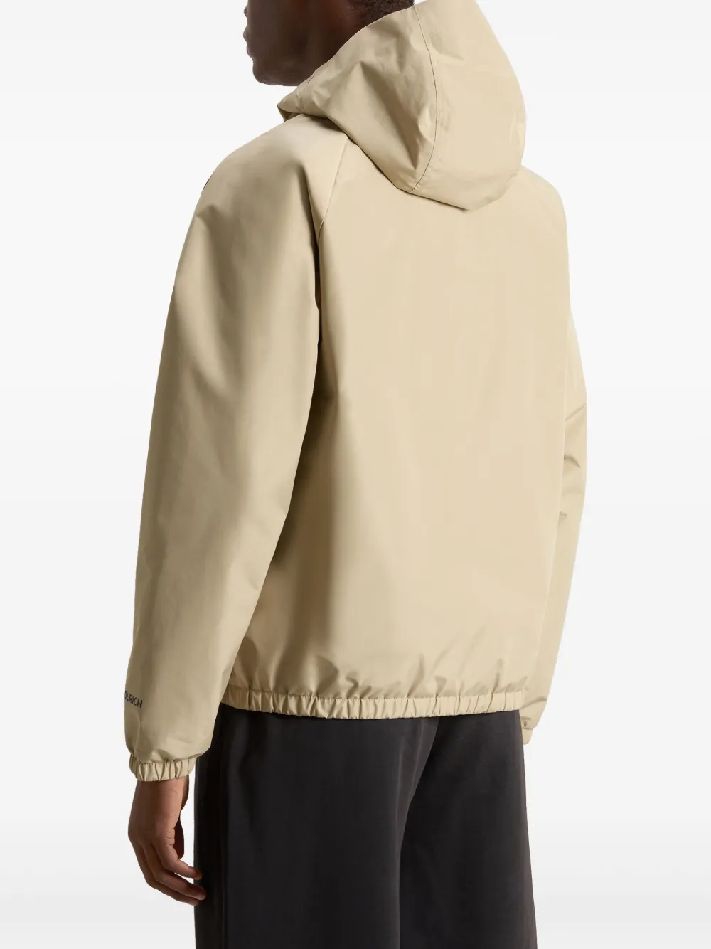 Woolrich Jack met capuchon en rits Beige